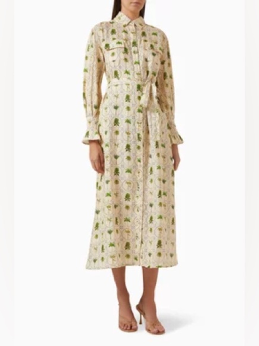 NWOT Palm. Noosa Marigold belted dress AU size 6